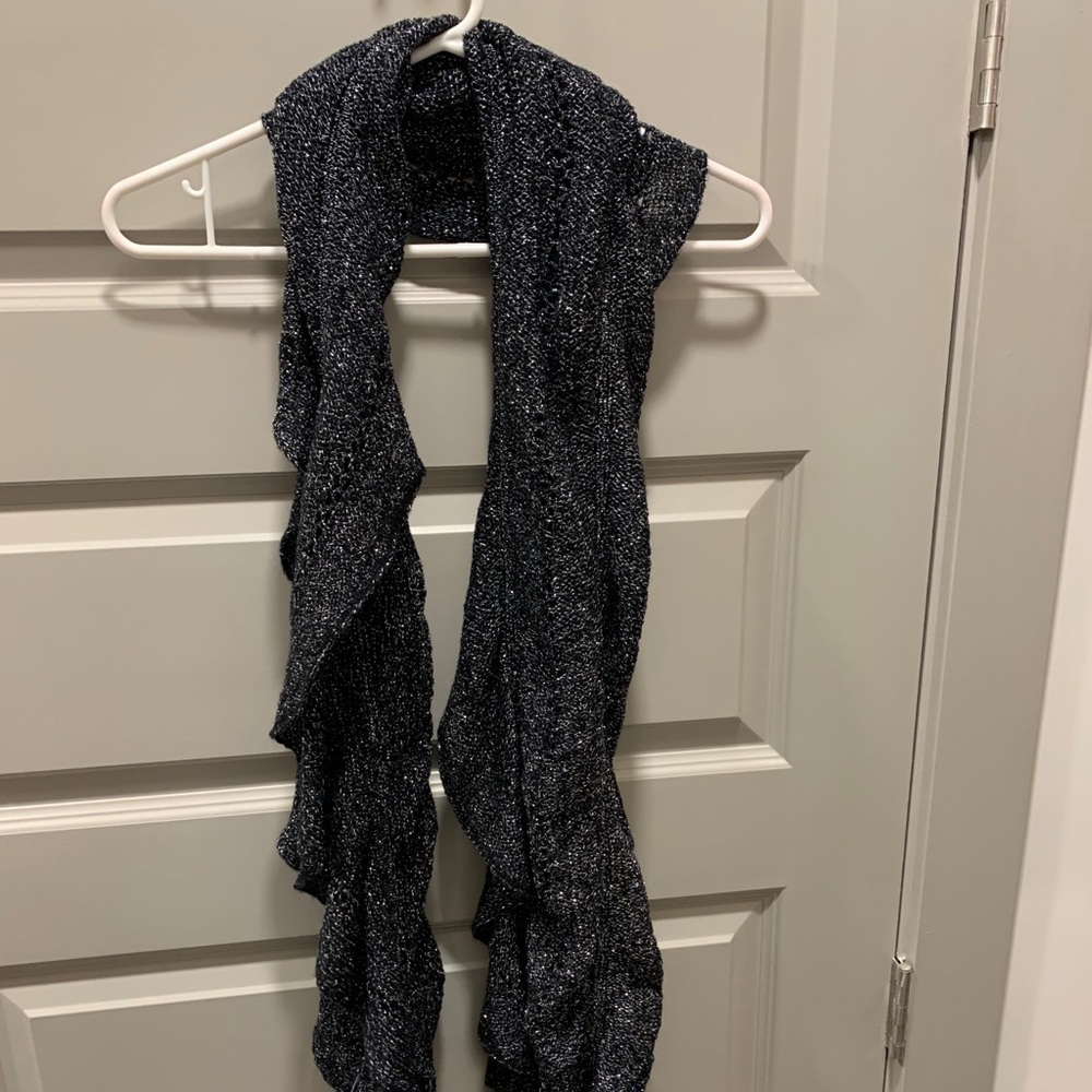 Black Glittery scarf